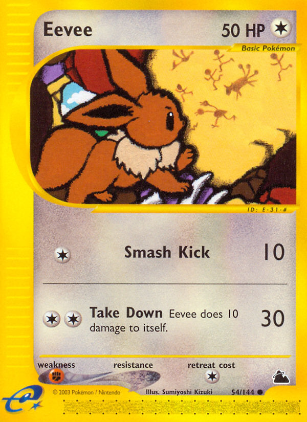 E-Series Skyridge Eevee #54/144